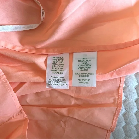 Lilly Pulitzer | Anlee Cotton Top, Purple Iris Bellini (12) - Picture 8 of 9